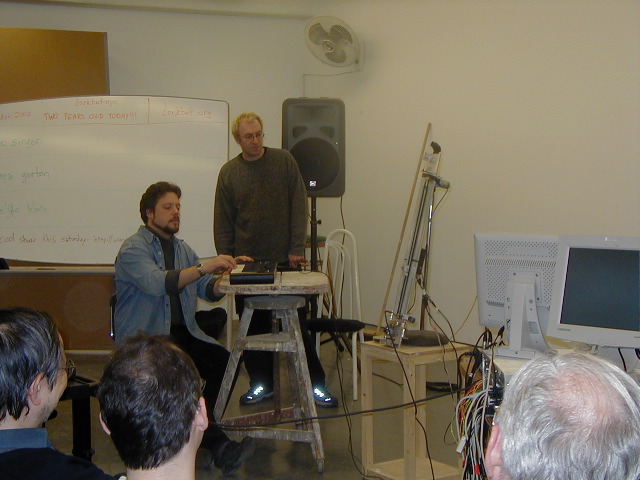 david, eric, robot