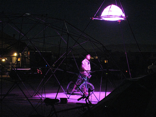 photo of the piece as installed at Burning Man.  Photo courtesy of Jack Chatterton