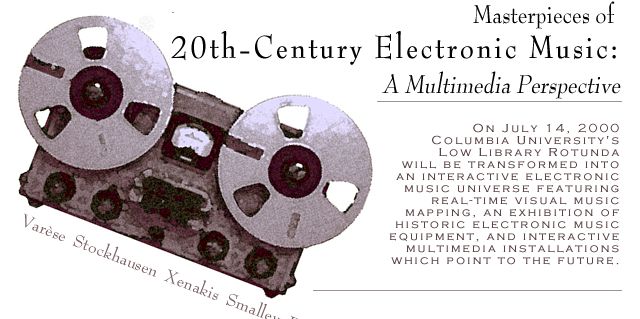 Masterpieces of 20th-Century Electronic Music: A Multimedia Perspective